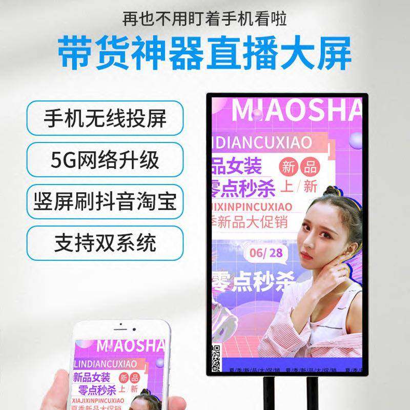 淘视达手机脑网红SSE直播电一体机横竖屏投显示器屏触摸屏反控手