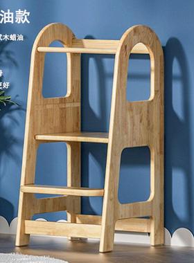 儿童间洗房手凳实木学凳习塔宝宝卫65033生洗漱凳厨踩踏二挡调节