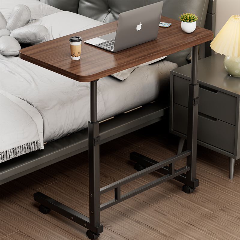 可移动升降床边桌学生小桌子宿舍学习桌家用书桌卧室电脑桌写字桌