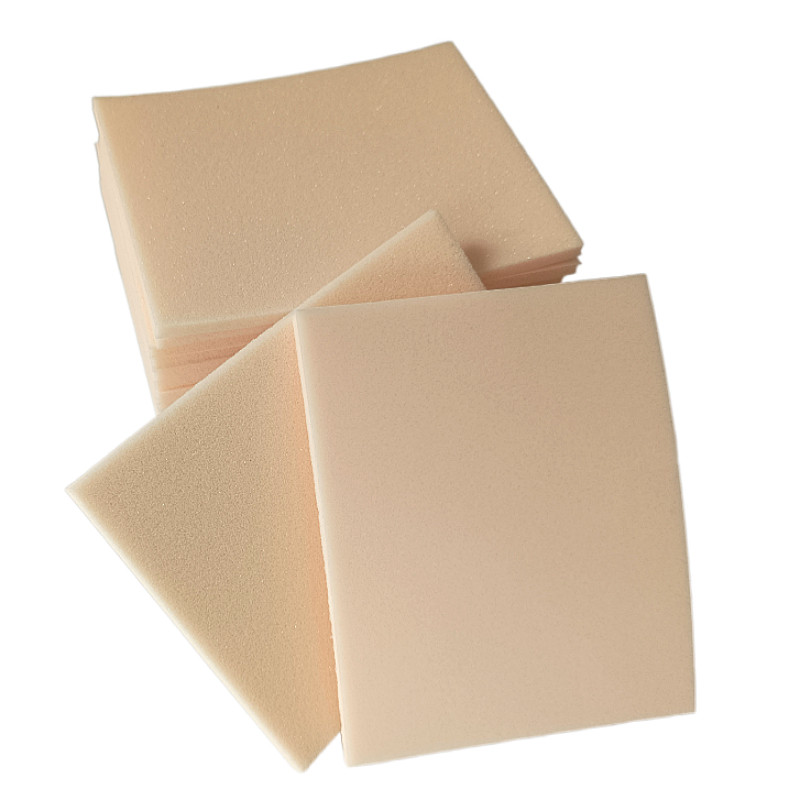 70*100MM背绒方块3000金属电子产品抛光砂纸海绵号打磨汽车塑料3C