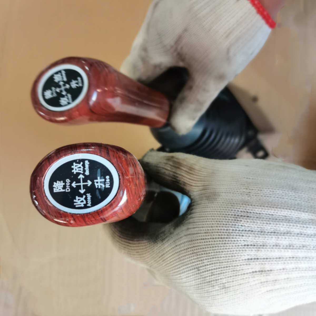 小装载机铲车改单手柄操纵器改装阀一杆操纵操作先导单阀多路手柄