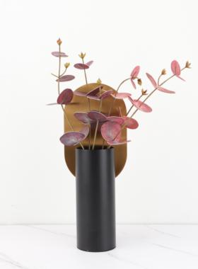 现代简约金属几何插花花器摆件客厅茶几玄关样板间办公室家居饰品