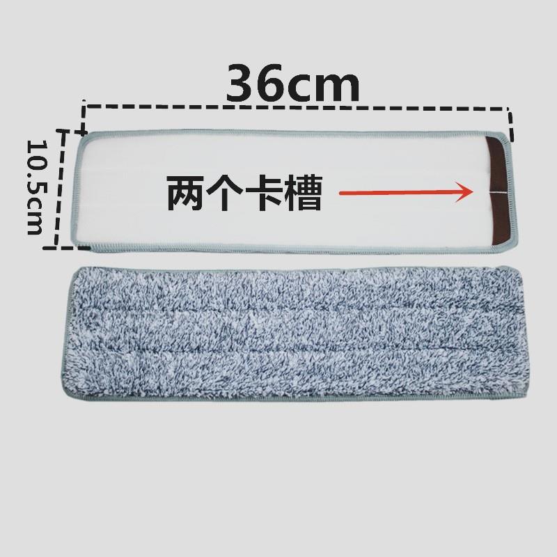 爱格配件JP06拖把替换布免手洗拖把头粘贴式平板拖把布加厚拖把布图片
