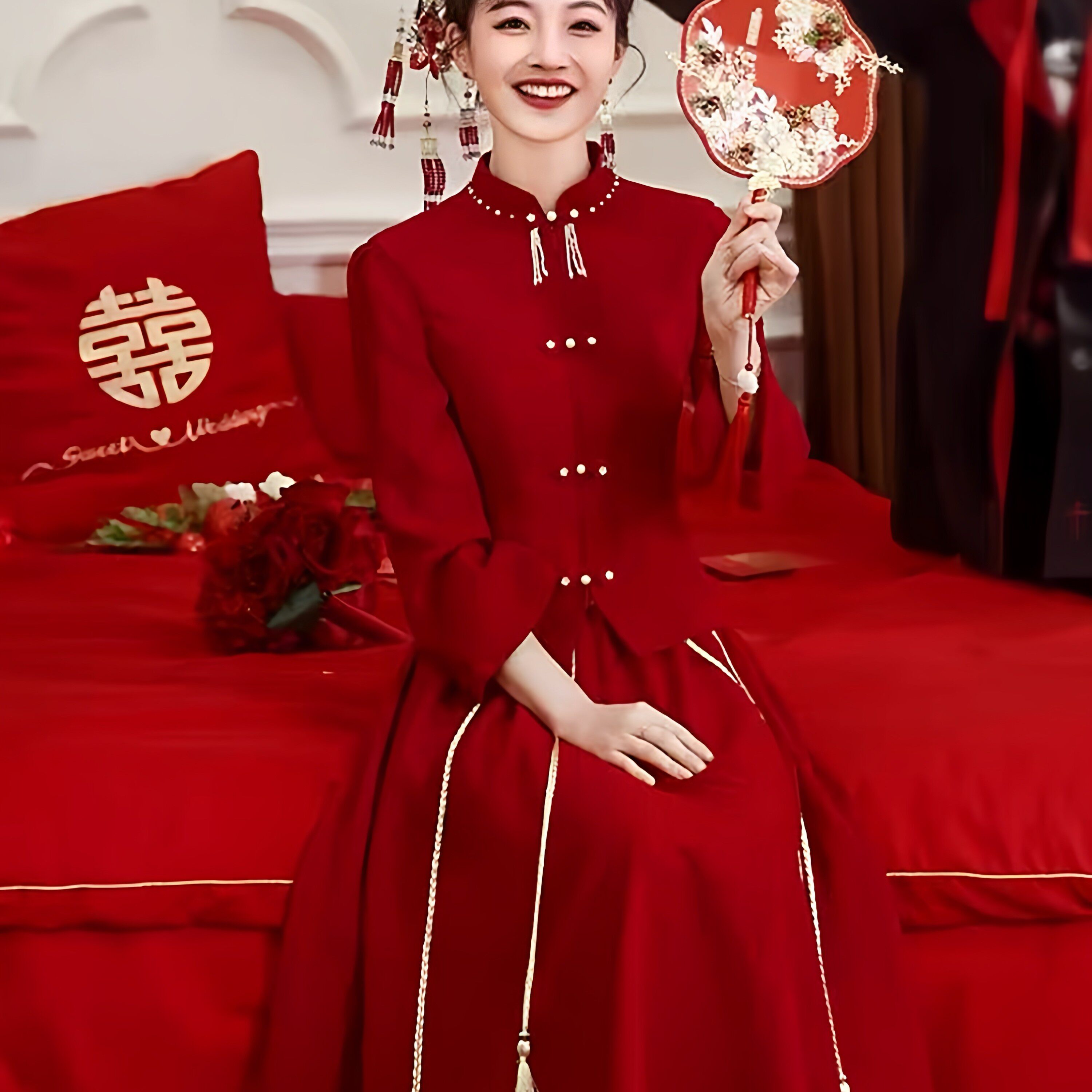 新中式敬酒服2026秋季新