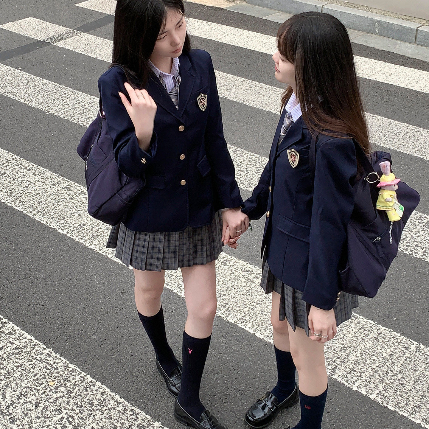JK风西装制服女学院风两