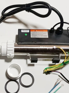 LX加热恒温器3000w游泳池按摩浴缸设备H10R3R12lx1500w加热棒桶管