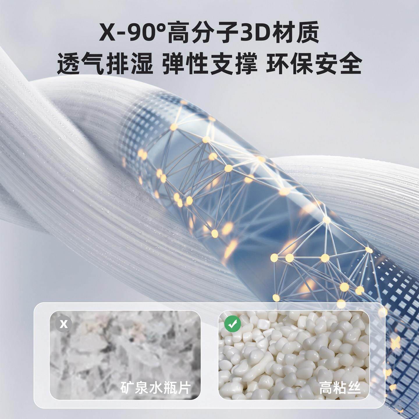 苏老伯3D儿纤童纯胶3D床垫空气维垫无水可水洗无味床褥透气防潮异