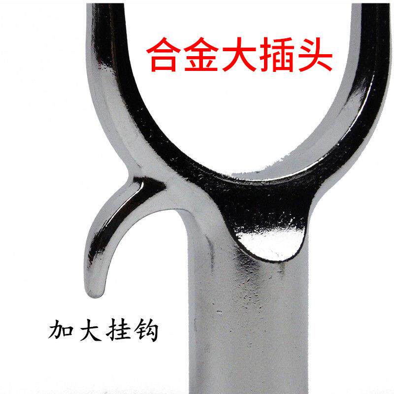服装店杆不锈钢体伸缩衣叉2米衣晾衣3米撑架4米159910935米撑衣服