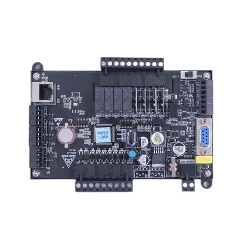 国产PLC工控板FX3U 领控GX3U带模拟量温度称重板式可编程控制器