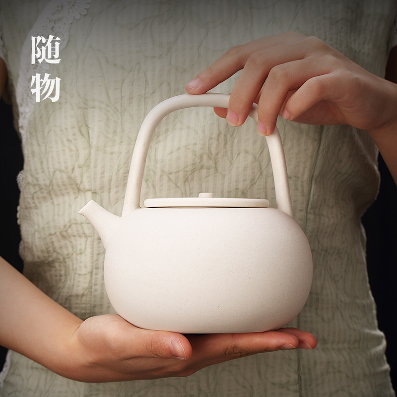 日式围炉煮茶壶超静音家用陶瓷烧水壶泡茶电陶炉煮茶炉煮茶器套装
