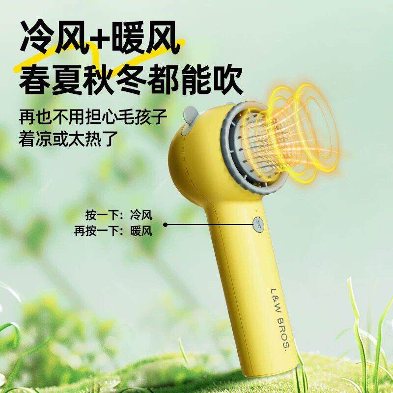 局宠物狗线吹风机比熊泰无迪嘴毛迷你面部脸部吹干拉毛QVZ梳小部
