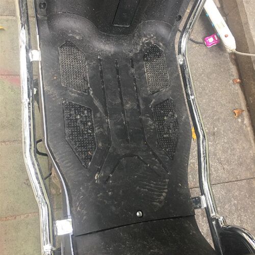 适用于绿佳小骑侠电动车脚垫 TDT893Z丝圈脚踏垫防水防滑耐磨垫子