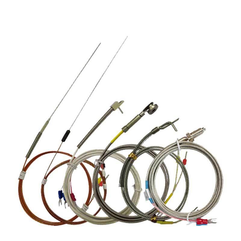 热流道胶头热电偶JK型模具针式1.01.5感温线探温针热电偶温度传感