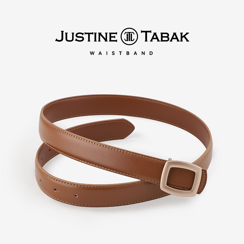 皮带女士真皮夏季装饰配小西裤牛仔裤休闲款个性显瘦腰带配羽绒服