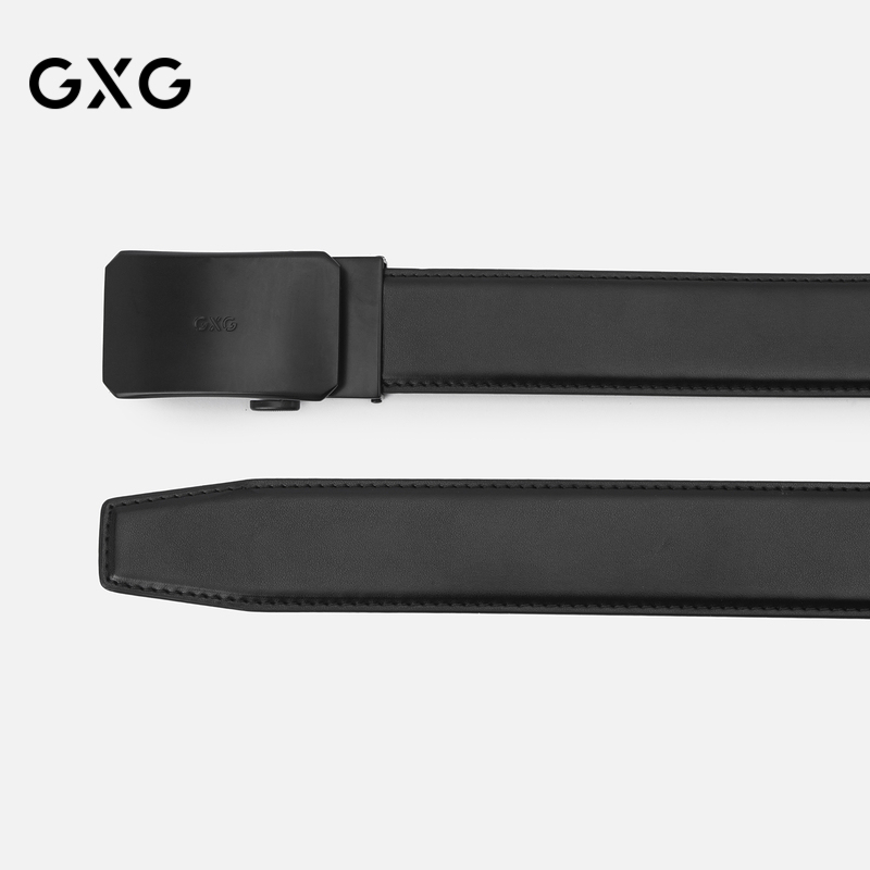 GXG通勤皮带自动扣真皮男