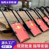 镶铸铜铸铁生产厂家门渠道闸河道铁FCQ闸门机闸一体铸铁闸门