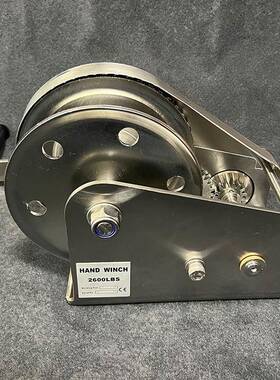 手摇自绞盘304锈钢双不向锁钢丝绳绞车升起重OYF牵降引手摇绞盘