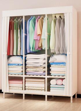衣色代简易衣柜组装衣橱实木布纯柜收纳UTX见哟现by