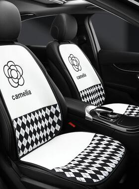 22年新款山茶花蜂窝七网布四季用汽车P61564件坐通垫多套件套座垫