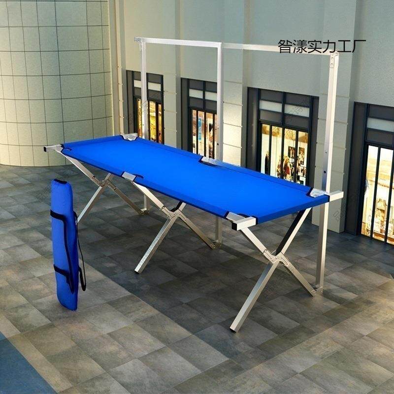 地摊架架子摆货夜市动移摊位地推1_0服装货架便携折叠摆摊桌小子