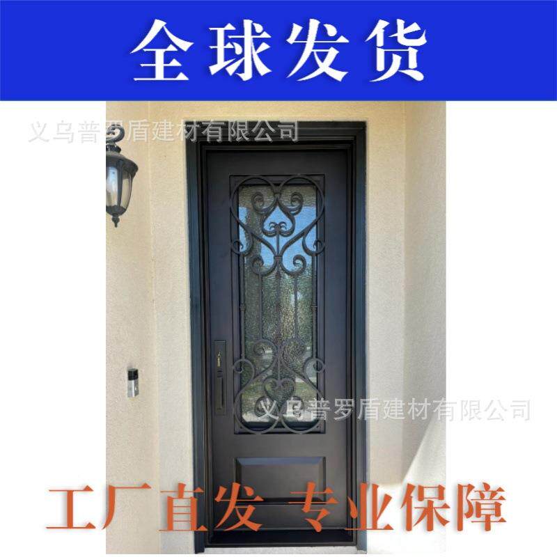 铁门小门庭院门花园门门小门铁艺门铁栏艺大欧式栅OCU庭艺院子