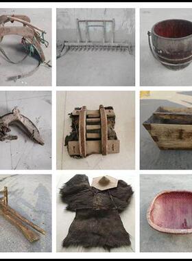 俗老物件老旧农农具耕民工具农村thsd%sd$车老式推车风怀旧影视道