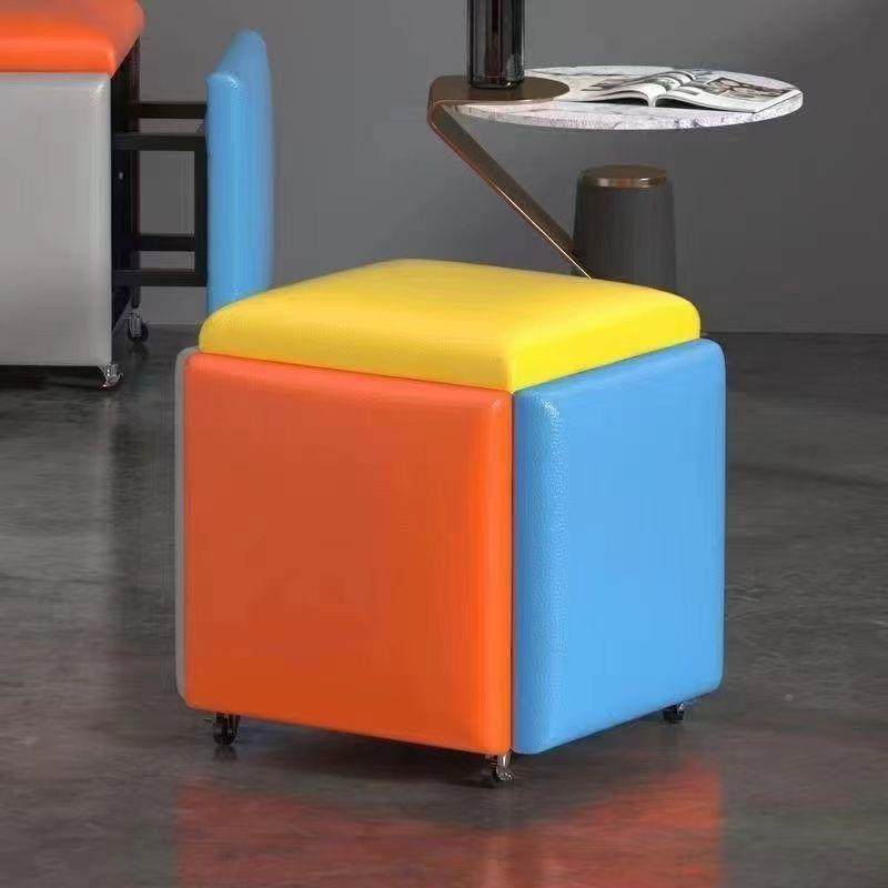 红矮魔方组277合凳子家用可叠放易小凳时尚餐桌网沙发凳多功能简