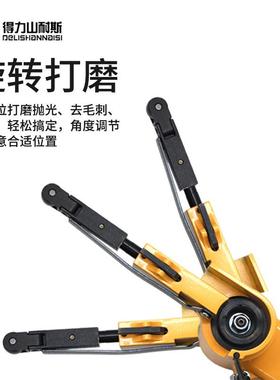 DL-62027小0气动砂带机打磨机磨KAJ光机环带型手持修边机1*33mm