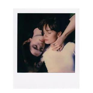 Polar卷oFKTid宝拍立得600黑白丽胶单双包复古胶来片彩色白边相片