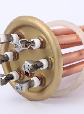 31.5寸电加热棒EON80V紫铜D40/50空气能气片N加热管工程水箱暖电