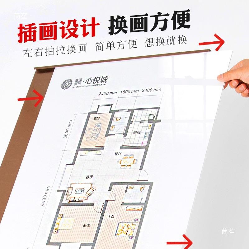 广告牌示牌酒店水EMY牌指引牌立迎宾展展架立式落地式向导牌垒牌