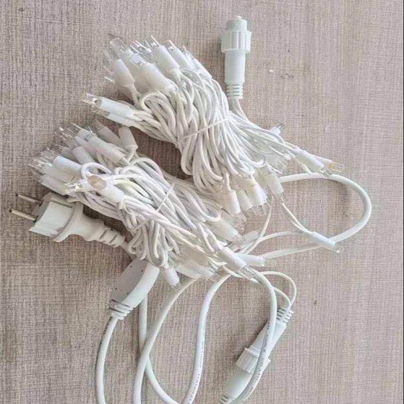 P串VC灌装饰防KGN水带闪化灯户外街道亮工程节日氛围胶10米公母接