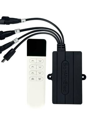 电.动床开SMYK0808窗器升降机电视护理床24G单电无线遥一拖三控控