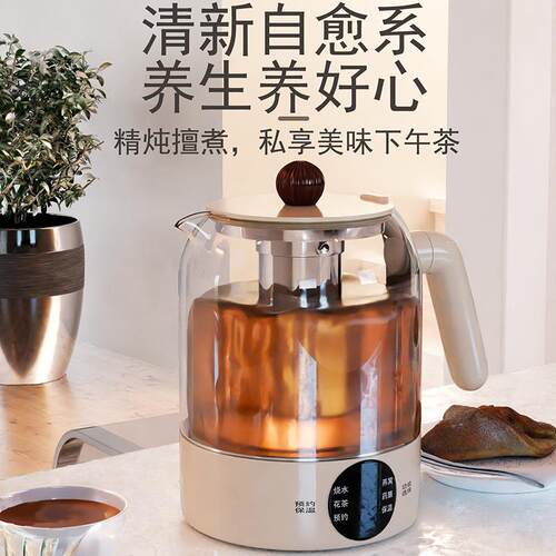 多功能养生壶烧水煮茶壶保温一体电热水壶自动断电家用玻璃开水壶