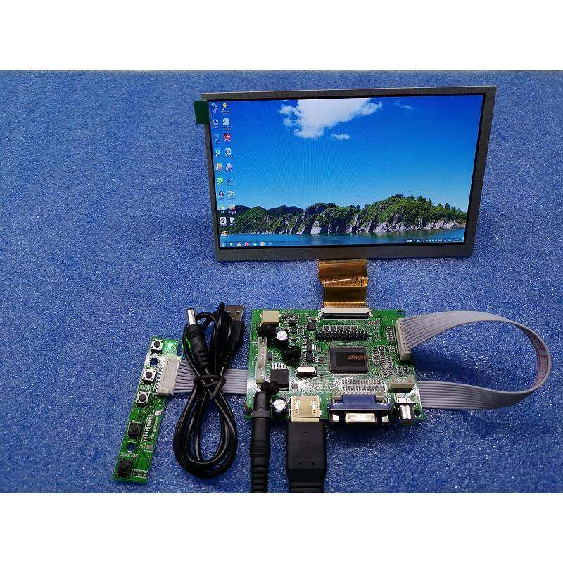 7寸linux显示模组套件车载驱动1024X600HDMIVGAV