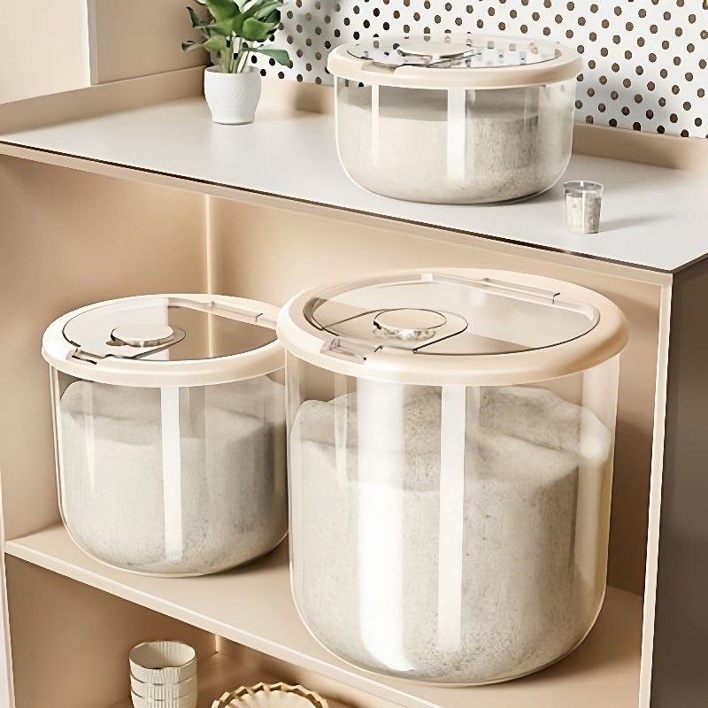 新款米桶家用防虫防潮密封装食品级储米箱米缸大米面粉豆子收纳桶,厨房/烹饪用具,米桶/米缸,淘宝优惠券,粉丝福利购,淘宝优惠卷