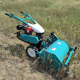 手扶碎草还田机 自走式果园茶园割草机 农作物秸杆粉碎机