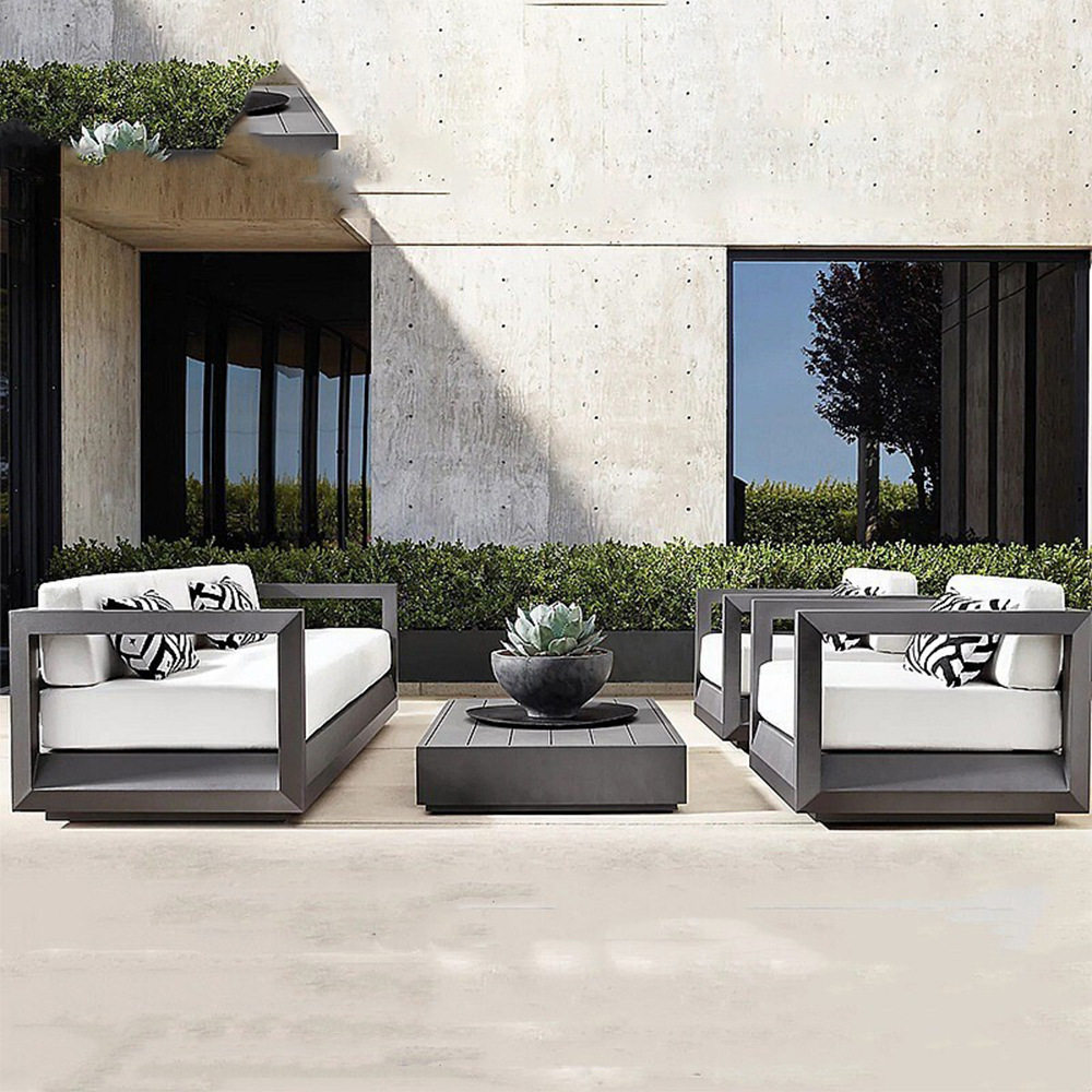 户外沙发高端铝合金庭院样板房室外露台花园防晒防水酒店茶几家具,住宅家具,户外沙发,淘宝优惠券,粉丝福利购,淘宝优惠卷