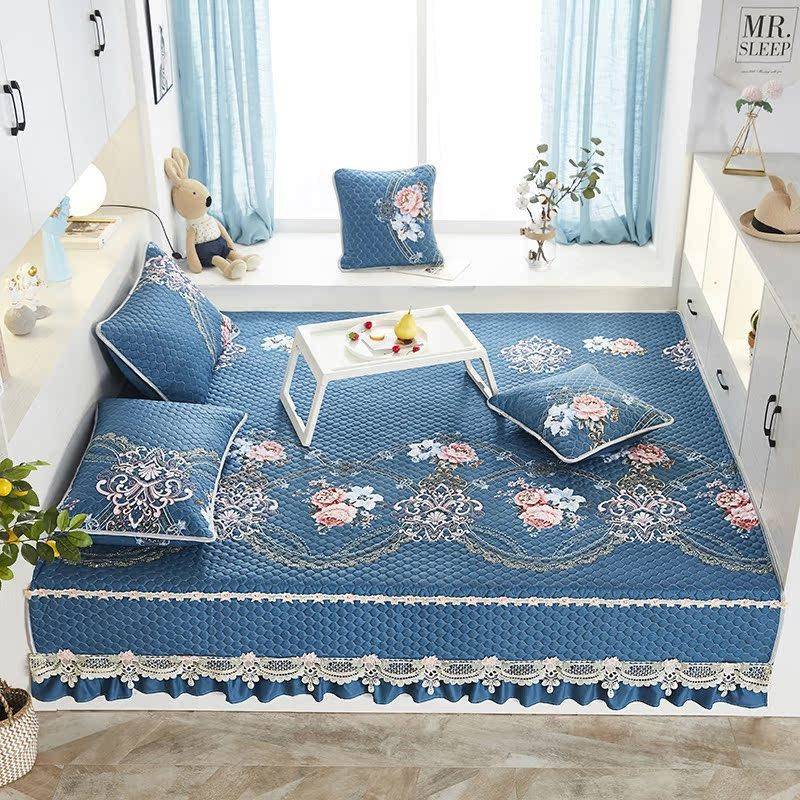 四季通用榻榻米床盖床单东边大炕单垫子炕盖罩防滑可