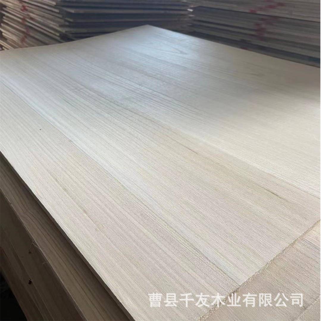 3-50mm桐木拼板原木木板实木家具辅料配件木质材料桐木板实木条