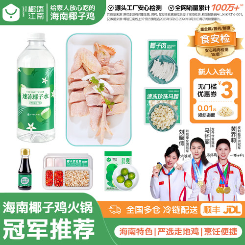 椰语江南双人版海南椰子鸡全套餐