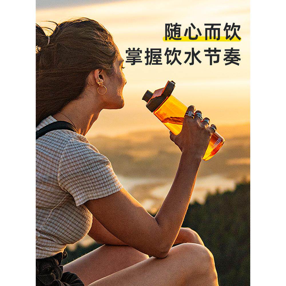美国驼峰运动水杯便携夏天健身塑料水壶男大容量户外杯子camelbak