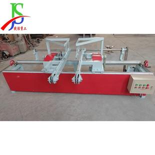 ​木工机械双头切角锯 自动双端齐头锯 多段断料切割锯裁