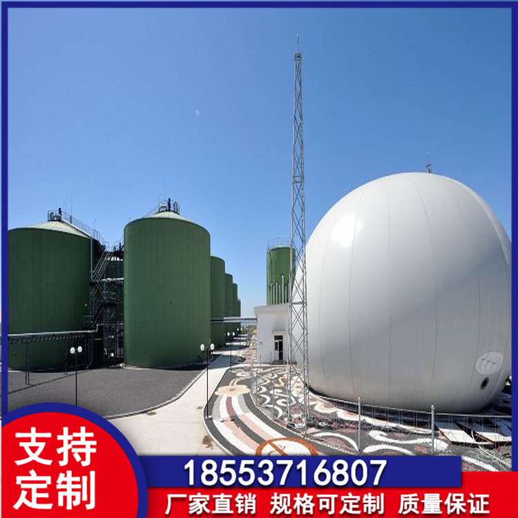 沼气储气柜 膜式柔性气柜型号 干式气柜安装土建施工图