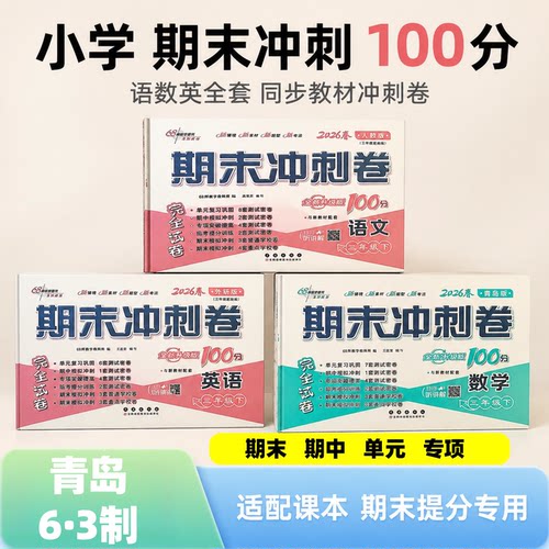 期末冲刺好帮手提优巩固没烦恼