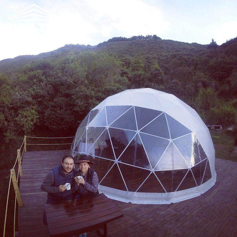 赛尔特篷房钢结构球形帐篷星空房户外露营基地大型穹顶圆形篷房