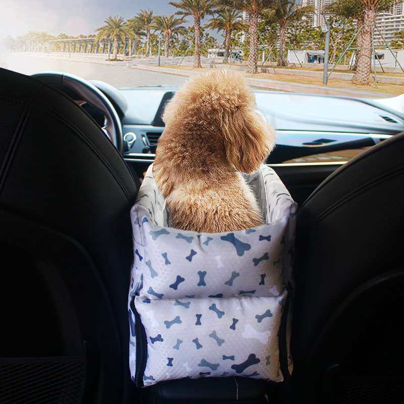 小型犬专属中控窝扶手车载安全座椅宠物车用防脏猫咪垫茶杯狗狗窝