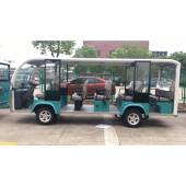 1座封观闭游光车 旅4电动四轮车T14 景区游览观光车