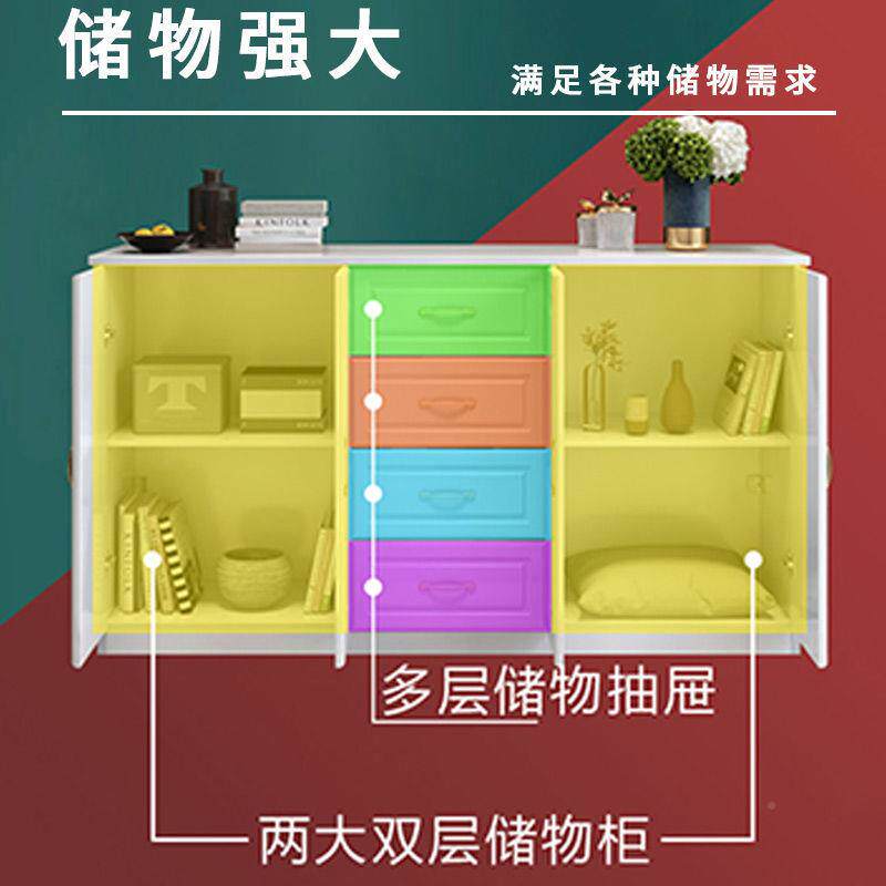 特价实厅木电柜简约现落地柜视组合储物柜客高柜卧985室矮柜阳台