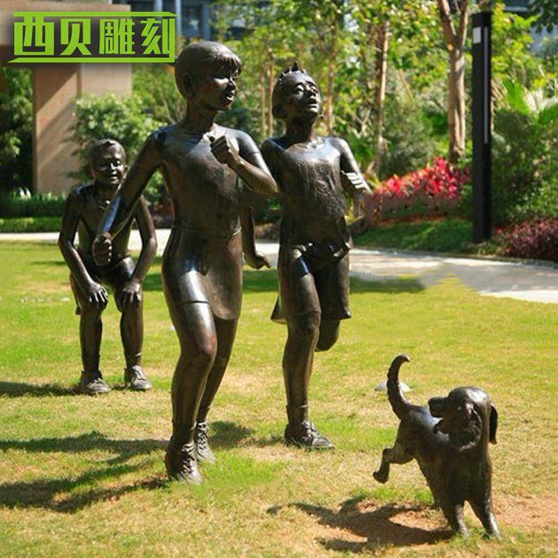 供应铜美女人物雕塑 旅行的人 车站广场装饰摆件创意纯铜景观人物